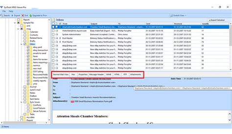 SysTools MSG Viewer Pro+