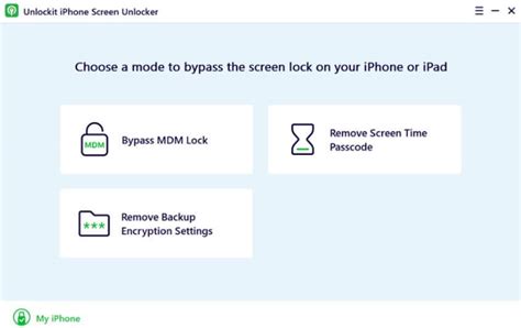 Foneazy Unlockit iPhone Screen